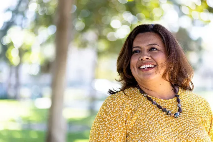 Woman Smiling After The Bariatric Surgery in New York
