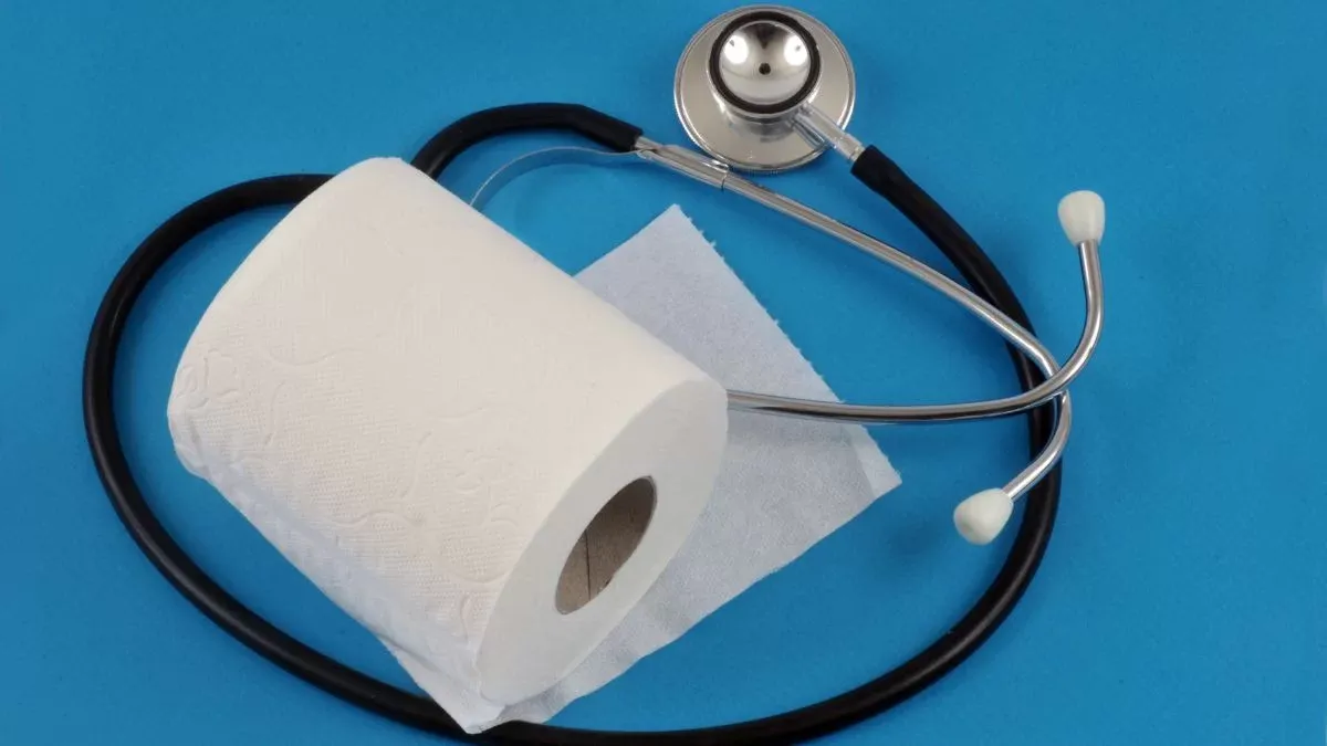 Roll Of Toilet Paper And A Stethoscope