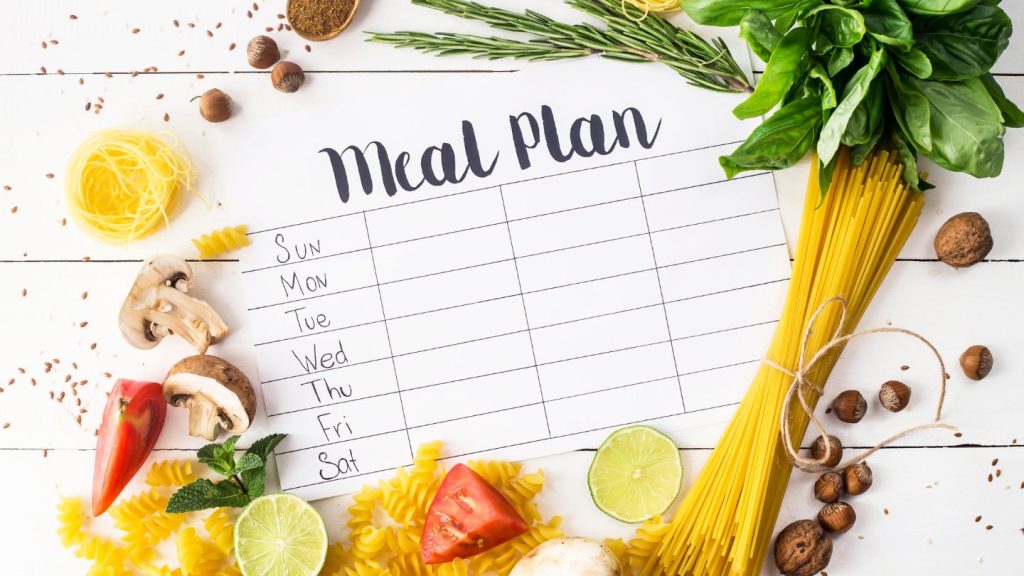 Sample Meal Plan for Pre-Op Diet